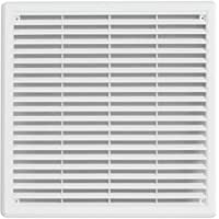 Haco Rejilla de ventilación - rejilla de ventilación de plástico ASA con protección contra insectos: 300 x 300 mm…